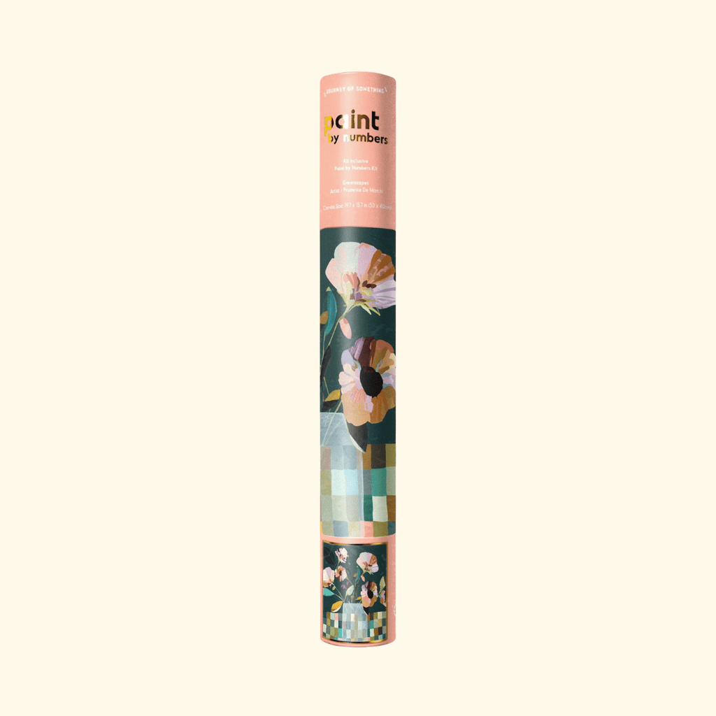 Greenscapes Paint by Numbers Kit by Journey of Something in decorative packaging.