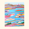 Completed Lake Windemere paint by numbers artwork by Journey Of Something